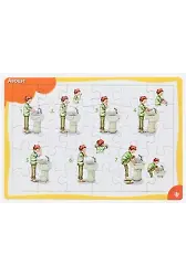 4-6 Yaş Abdest Öğreniyorum 30 Parça Puzzle