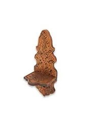 Ahşap Oyma Mini Şamdanlık Ts026