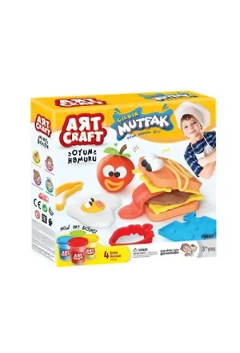 Art Craft Oyun Hamuru Seti Çılgın Mutfak