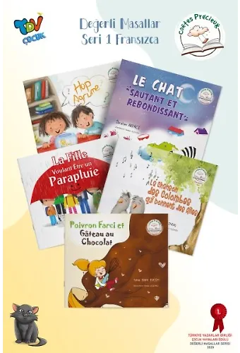 Contes Precievt Serie 1 5 Livres (değerli Masallar Seri 1 5 Kitap) Fransızca