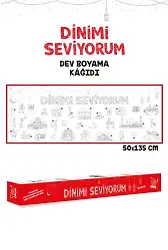 Dinimi Seviyorum Dev Boyama