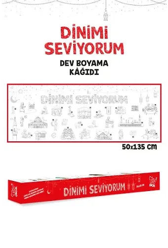Dinimi Seviyorum Dev Boyama