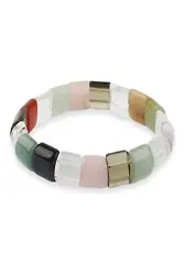 Doğal Taş Mix Rolex Bileklik 1