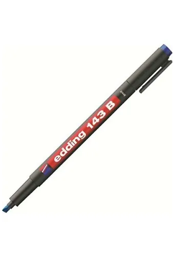 Edding Asetat Kalemi Permanent B Seri 1-3 Mm Mavi 143 B
