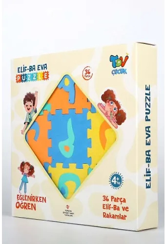 Elif Ba Eva Puzzle 36 Parça