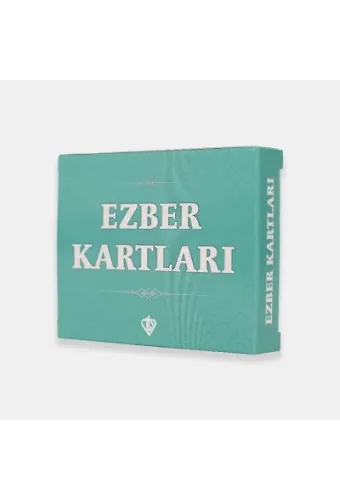 Ezber Kartları Yeşil 70*90 Mm