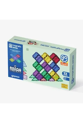 Gotoys Magna-tiles Manyetik Blok 72 Parça