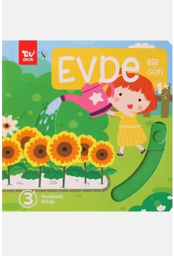 Hareketli 3d Kitap Evde Bir Gün