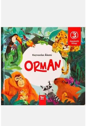 Hareketli Kitap 3d Hayvanlar Alemi Orman