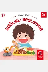 Hareketli Kitap 3d Küçük Kaşif Sağlıklı Beslenme
