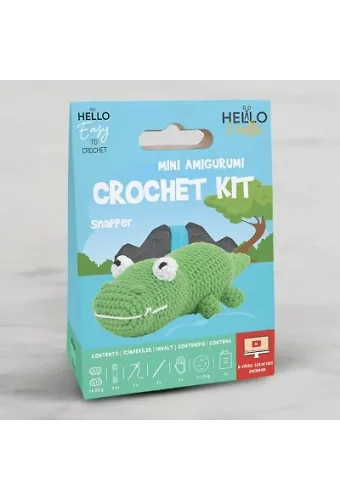 H.crafts Tığ İşi Mini Amigurumi Kiti Snapper