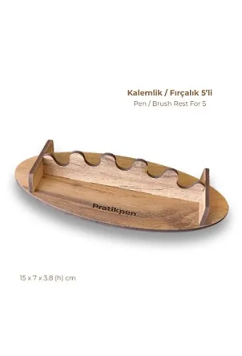Kalemlik / Fırçalık 5li