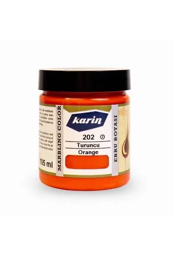 Karin Ebru Boyası 202 Turuncu 105 Ml