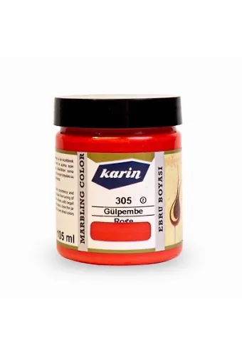 Karin Ebru Boyası 305 Gül Pembe 105 Ml