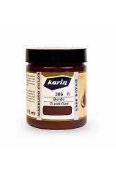 Karin Ebru Boyası 306 Bordo 105 Ml