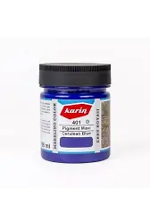 Karin Ebru Boyası 401 Pigment Mavi 105 Ml