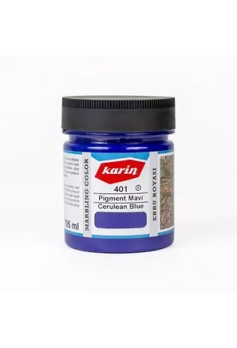 Karin Ebru Boyası 401 Pigment Mavi 105 Ml