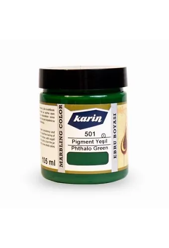 Karin Ebru Boyası 501 Pigment Yeşil 105 Ml