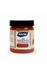 Karin Ebru Boyası 605 Oksit Aşı Kırmızı 105 Ml