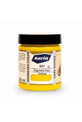 Karin Ebru Boyası 201 Pigment Sarı 105 Ml
