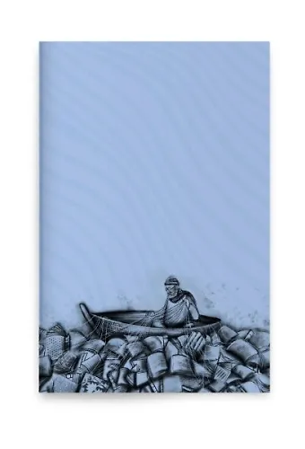 Karton Kapak Defter Kitap Denizi