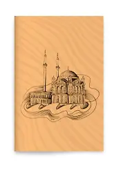 Karton Kapak Defter Ortaköy Camii