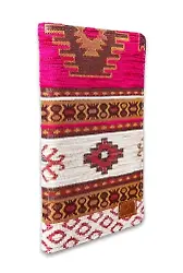 Kilim Desenli Defter 5 Pembe