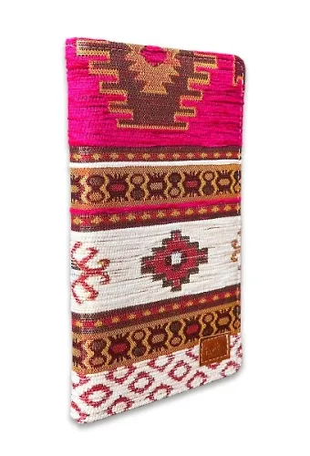 Kilim Desenli Defter 5 Pembe