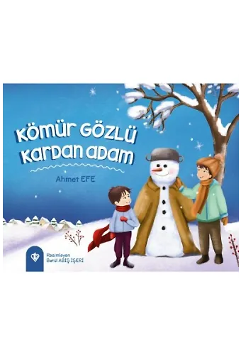 Kömür Gözlü Kardan Adam Karton Kapak