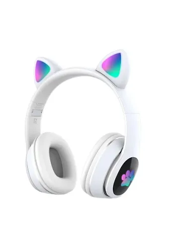 Lapas P40 Kedi Kulaklı Tasarımlı Rgb Işıklı Bluetooth Kulaklık
