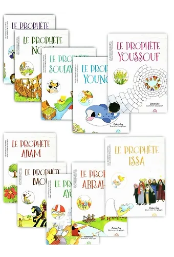 Les Histoires Des Prophetes 10 Livres (peygamber Hikayeleri 10 Set) Fransızca