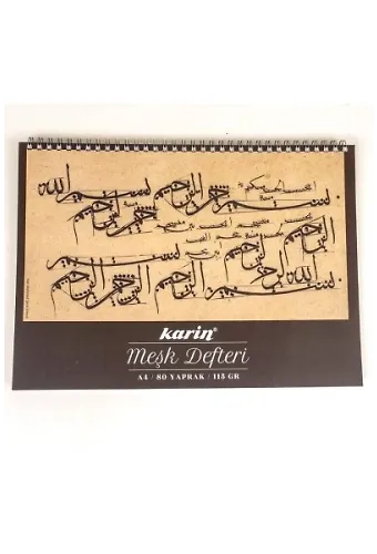 Meşk Defteri A4 Çizgisiz 80 Yaprak
