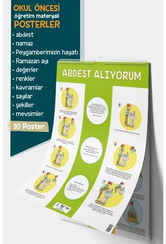 Okul Öncesi Eğitim Materyali Posterler
