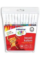 Pensan Keçeli Boya Kalemi Kidz 12 Renk