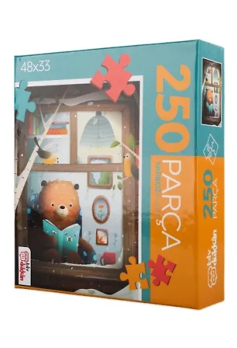 Puzzle 250 Parça Sevimli Ayı