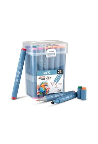 Rich Art-x Sketch Marker Duo 24lü Set
