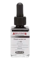 Schmincke Aero Color Aklirik Mürekkep 28 Ml 702 Black