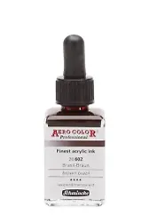Schmincke Aero Color Akrilik Mürekkep 28 Ml 602 Brown Brazil