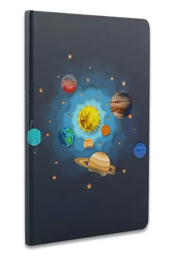 Sert Kapak Defter Uzay