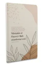 Sert Kapak Defter Müstakim Ol