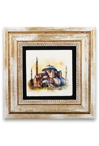 Taş Duvar Tablo 20*20 Cm Ayasofya Camii 1