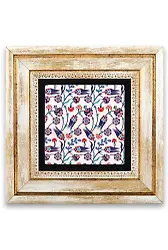 Taş Duvar Tablo 20*20 Cm Çini 2