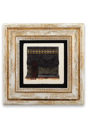 Taş Duvar Tablo 20*20 Cm Kabei Muazzama 2
