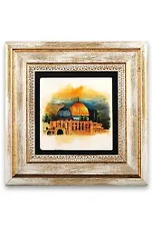 Taş Duvar Tablo 20*20 Cm Kudüs