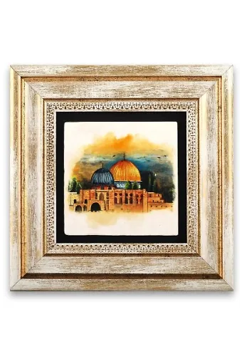 Taş Duvar Tablo 20*20 Cm Kudüs
