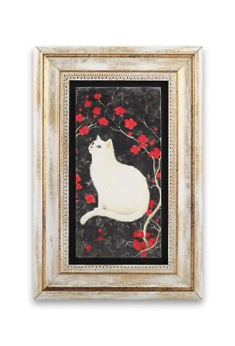 Taş Duvar Tablo 20*30 Cm Kedi