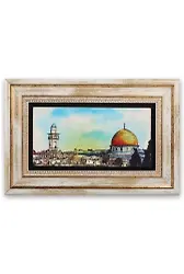 Taş Duvar Tablo 20*30 Cm Kudüs