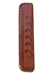 Tiryakiart İran Kalemlik Yatay Desenli Kahve