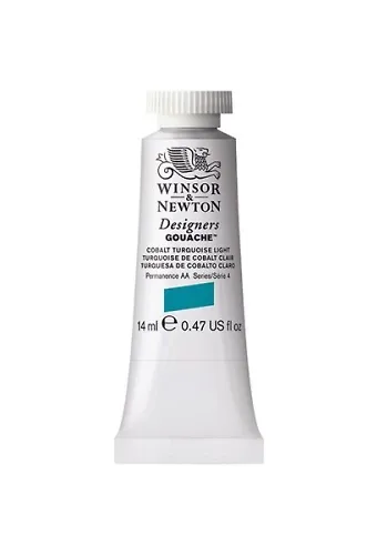 Winsor Newton Designers Guaj Boya 14 Ml 191 Cobalt Turquoise Light Seri 4