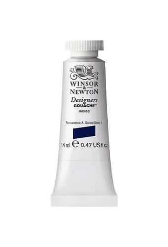 Winsor Newton Designers Guaj Boya 14 Ml 322 Indıgo Seri 1